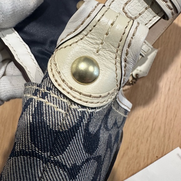 Coach Denim Soho Shoulder Bag - Picture 6 of 14